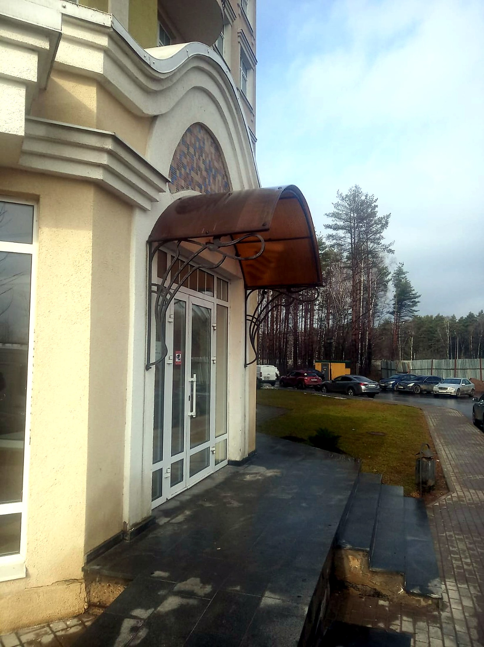 Козырёк — работа Ковка Данила